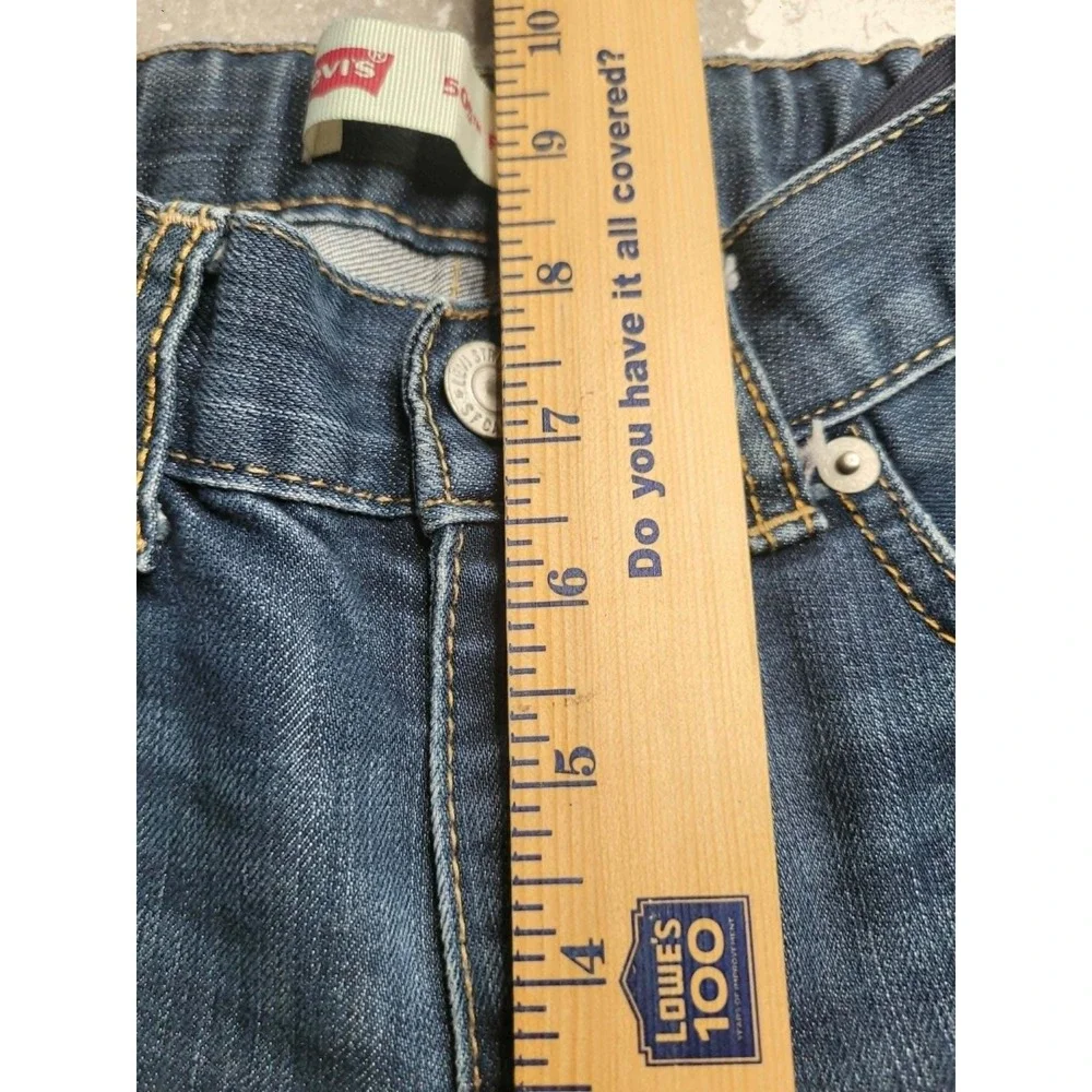 Levi's‎ 505 Boy's 10 Regular 25x25 Denim Jeans Adjustable Waist